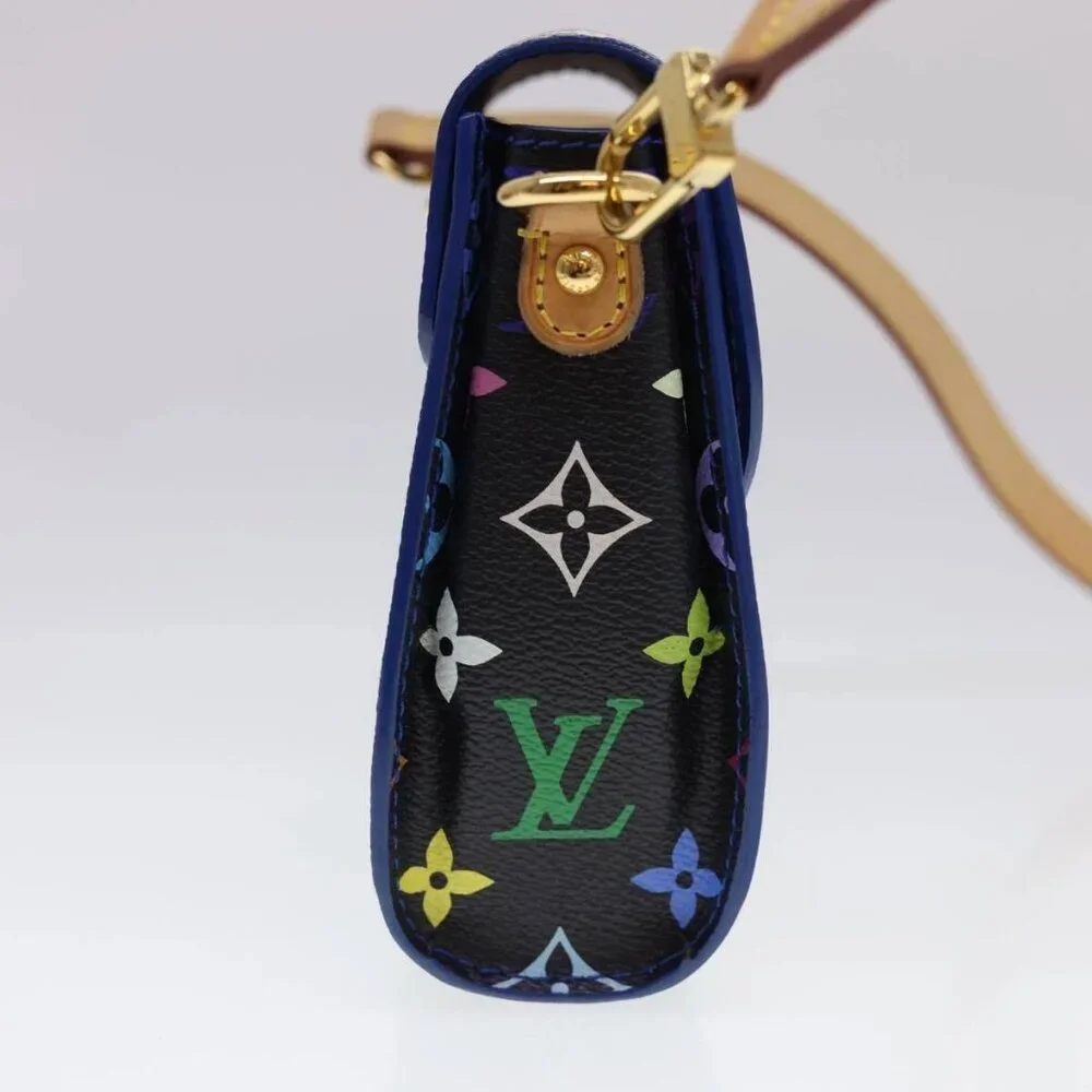 LOUIS VUITTON Multicolor Heart Breaker Shoulder Bag Black M40659 LV Auth 40032SM